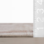 Janatha Moroccan Abstract Washable Rug | Ivory