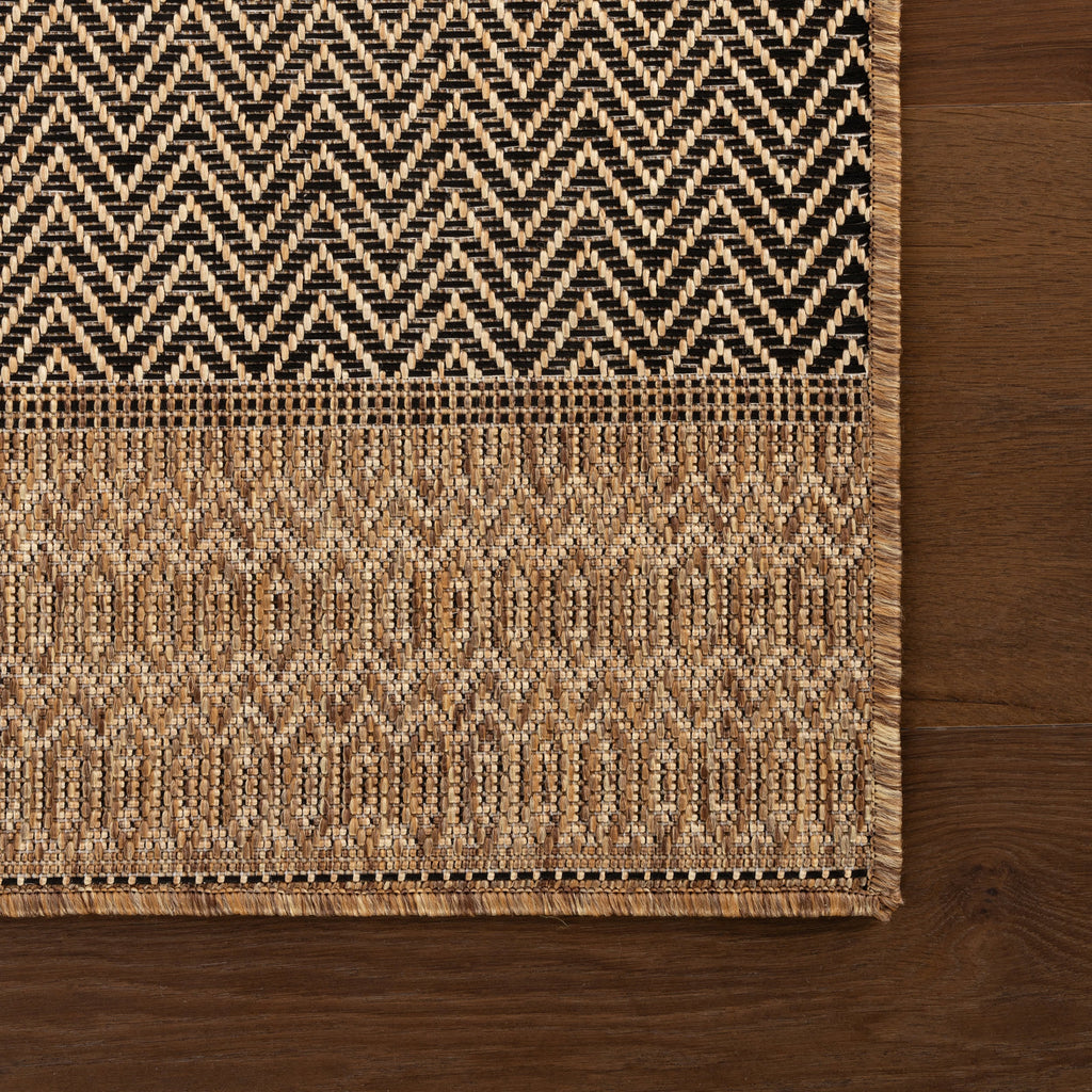 Vielle Modern Abstract Indoor/Outdoor Rug | Grey