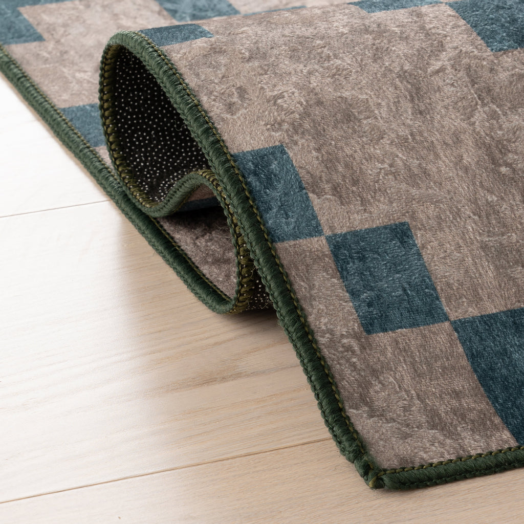 Tilana Southwestern Geometric Washable Rug | Multicolor