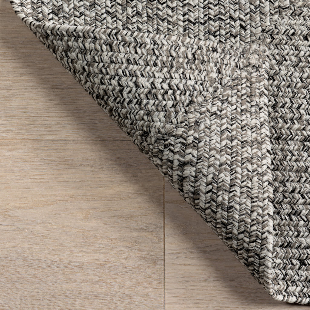 Everywhere Hand-Braided Indoor/Outdoor Rug | Salt And Pepper