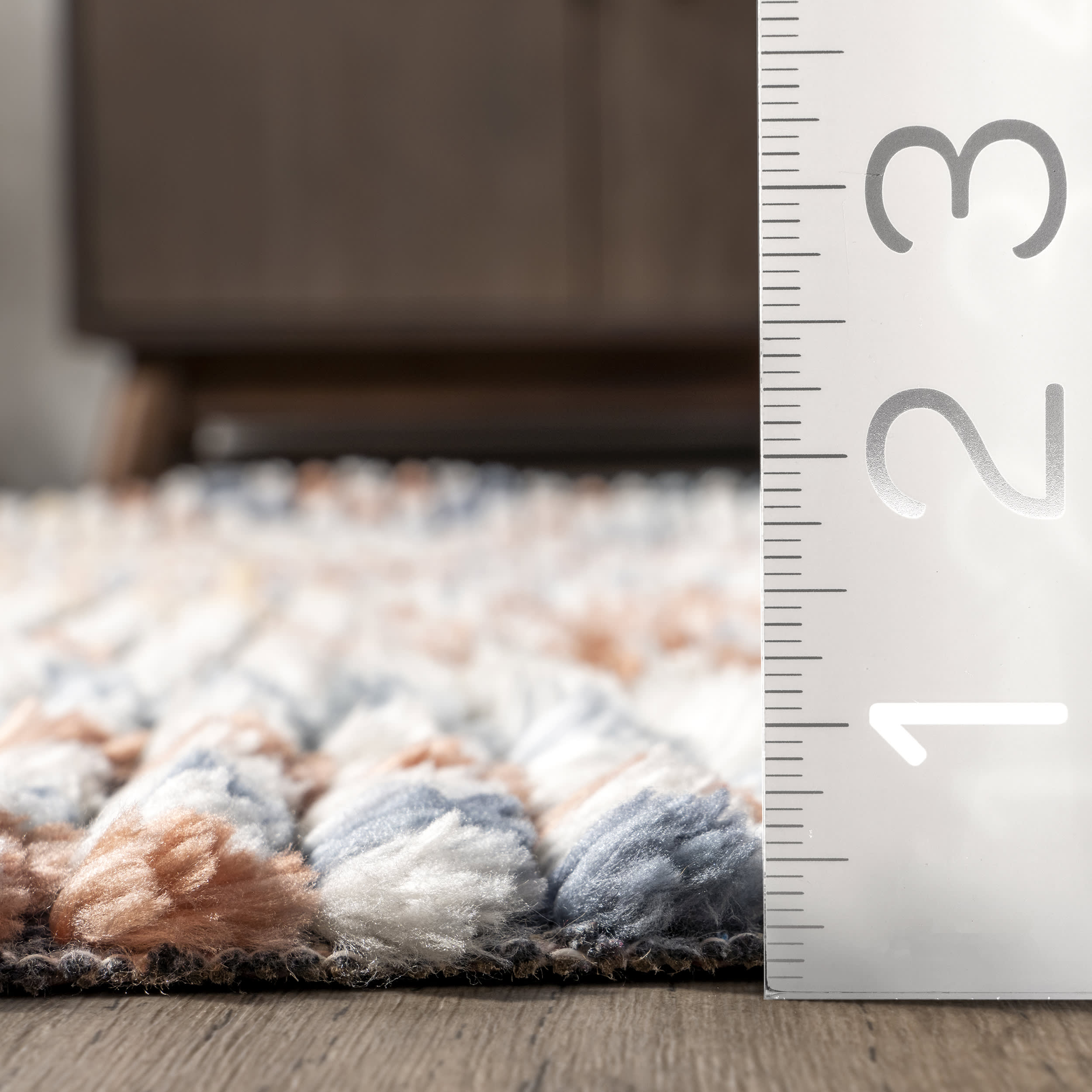 Ziala Colorful Aztec Rug | Beige