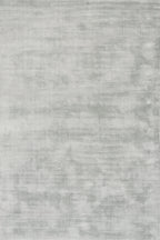 Alva Hand Loom Knotted Viscose Rug | Sky