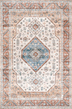 Natasha Medallion Washable Rug | Multicolor