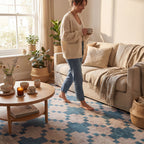 Tilana Southwestern Geometric Washable Rug | Multicolor