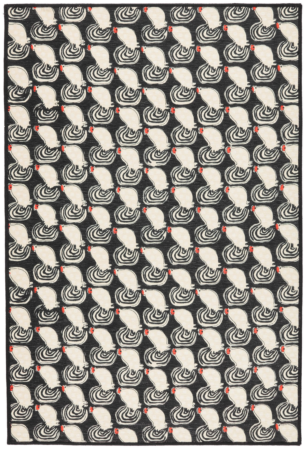 Cockadoodledoo Machine Washable Rug | Multi