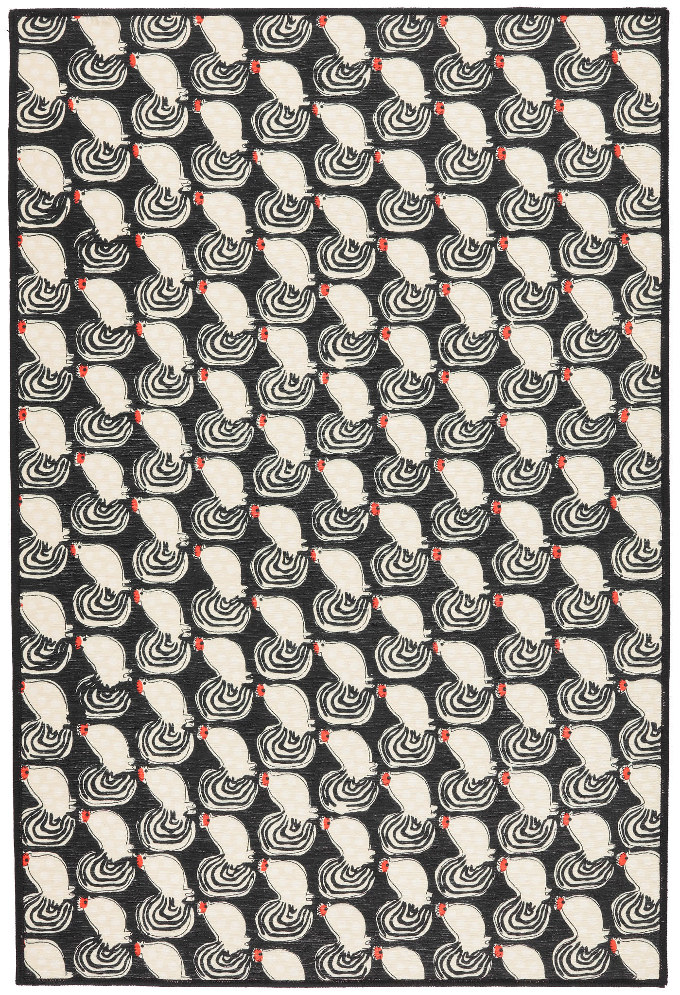 Cockadoodledoo Machine Washable Rug | Multi