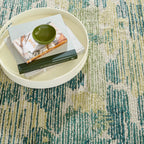 Ladycross Hand Hooked Wool Rug | Green