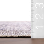 Delph Vintage & Distressed Washable Rug | Brown