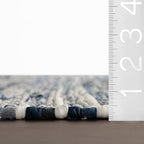 Dira Denim Bohemian Diamond Rug | Blue