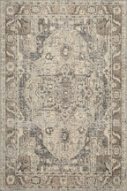 Mosaic Medallion Rug | Grey