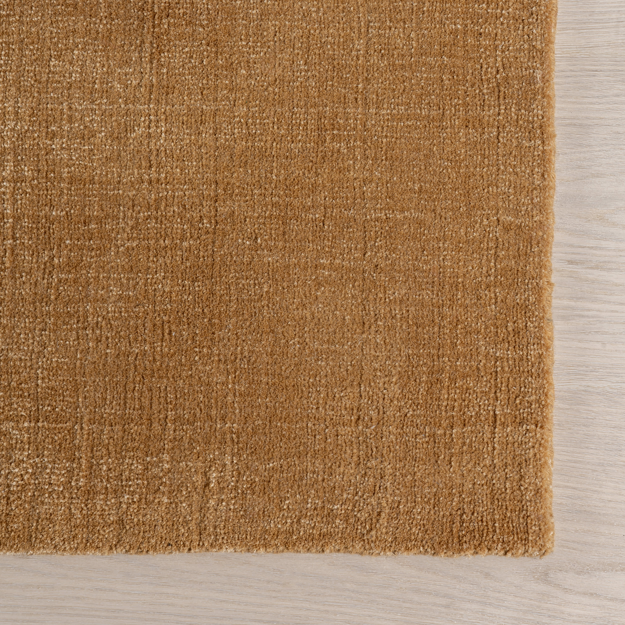 Arrel Speckled Wool-Blend Rug | Wheat