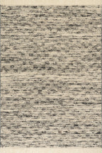JuJu Tasseled Wool Rug | Grey
