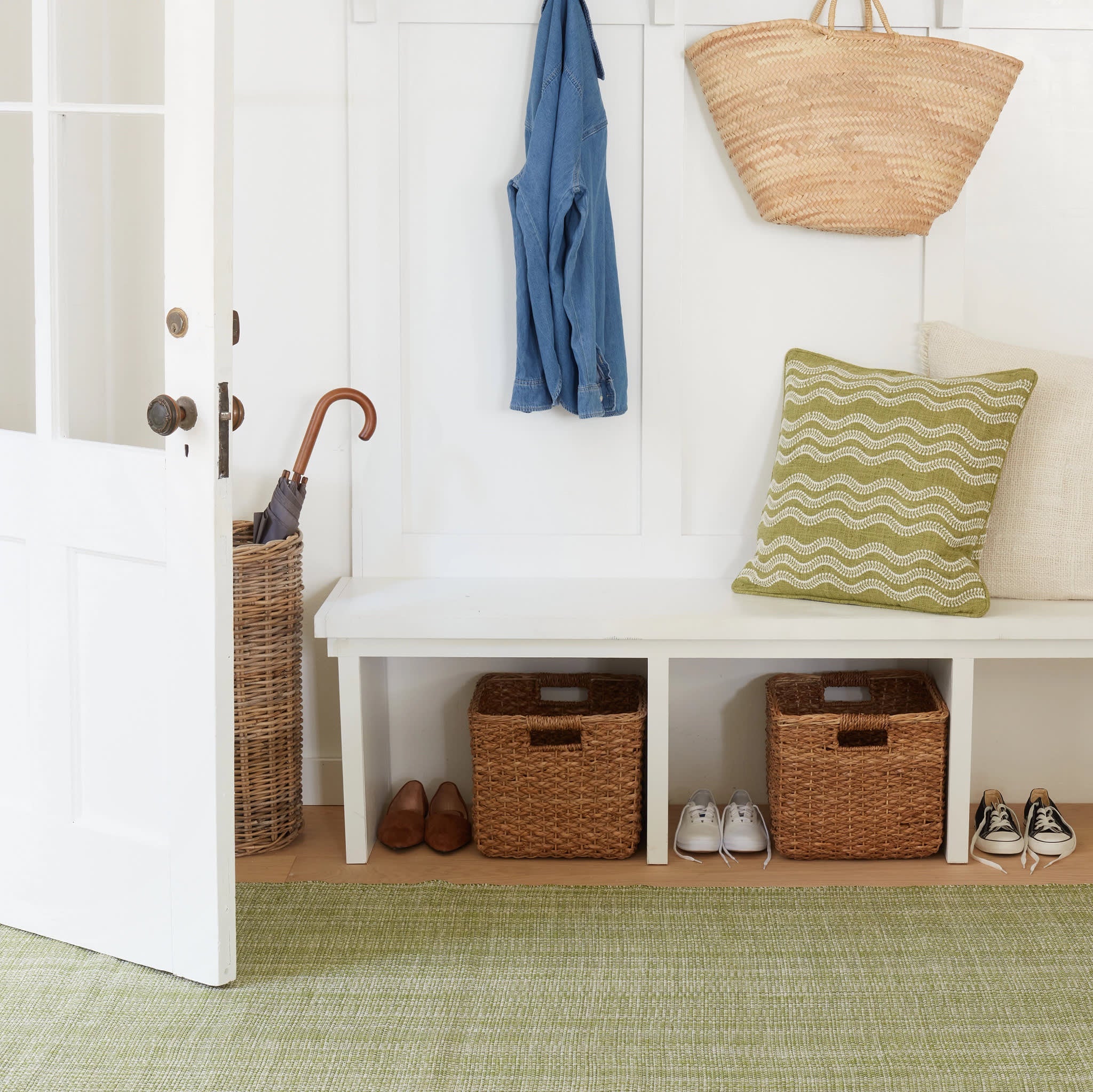 Fusion Handwoven Indoor/Outdoor Rug | Sage Image secondaire du produit