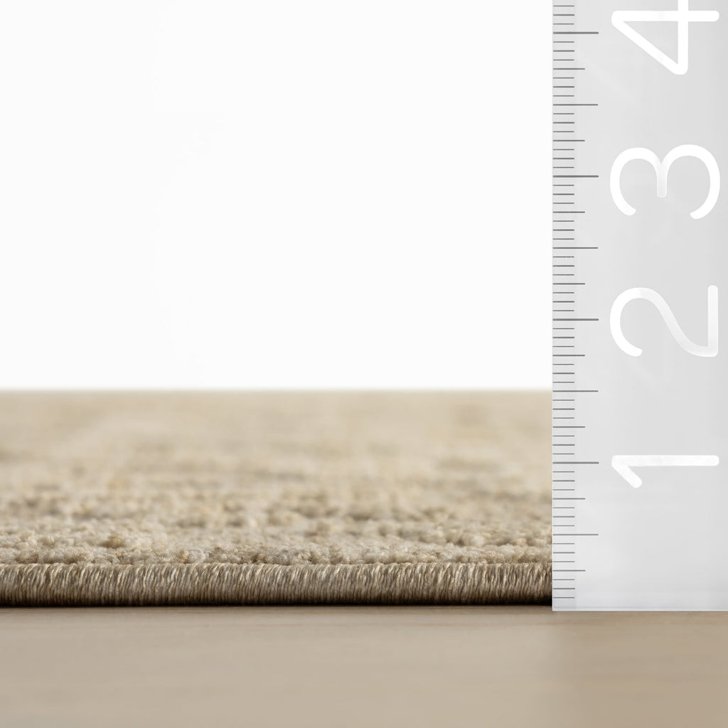 Veloce Modern Animal Print Rug | Tan