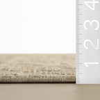 Veloce Modern Animal Print Rug | Tan