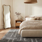 Camelle Modern Geometric Rug | Grey