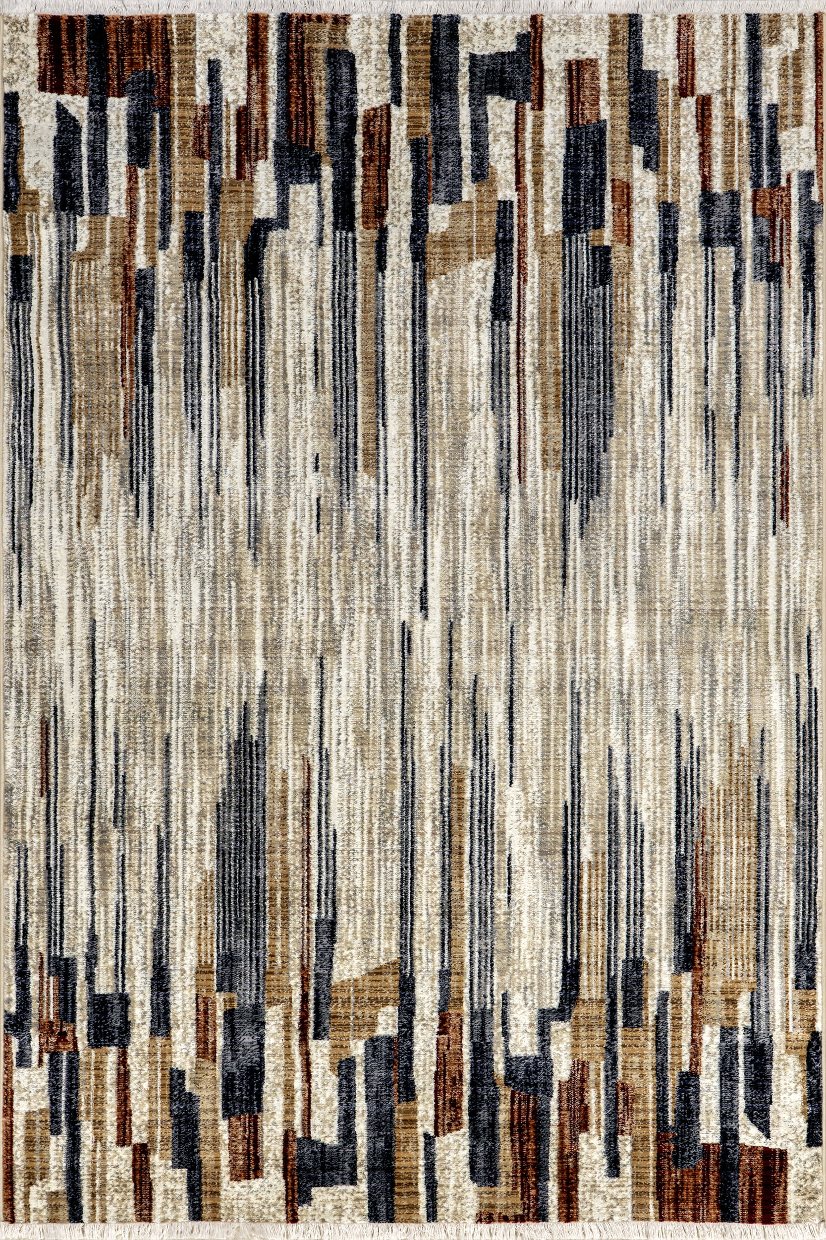 Bowery Striped Rug | Multicolor Main image