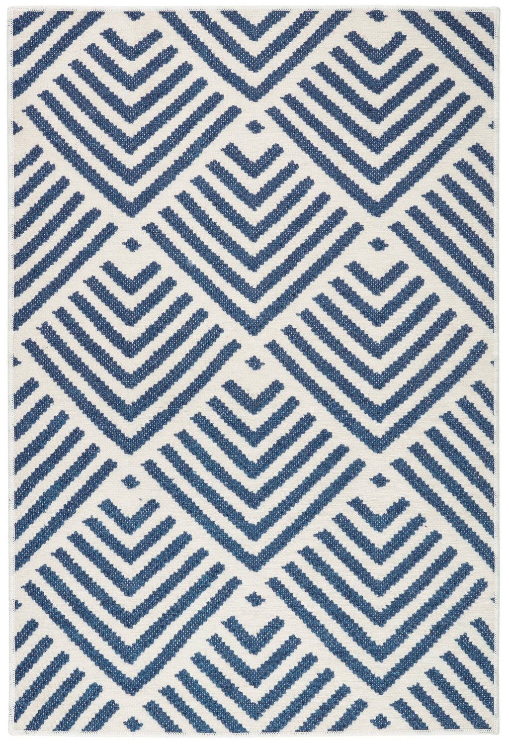 Cleo Machine Washable Rug | Navy
