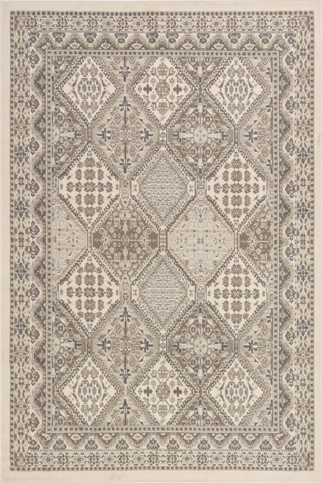 Melange Tiles Rug | Beige