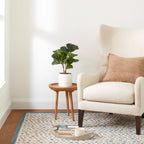 Cat's Paw Hand Micro Hooked Wool Rug | Mineral