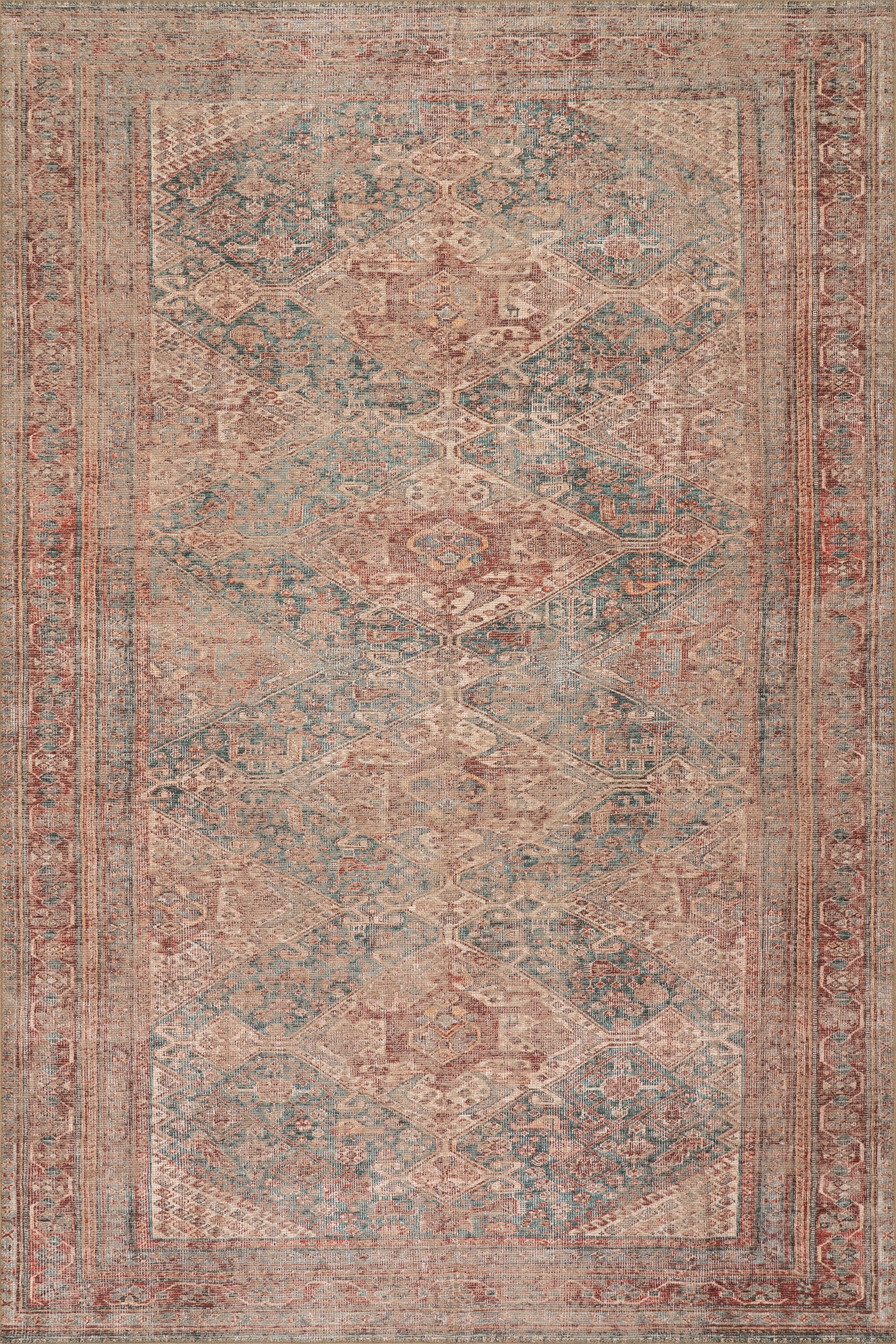 Weda Medallion Rug | Brown Secondary image