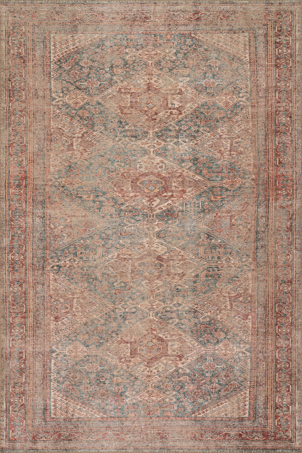 Weda Medallion Rug | Brown