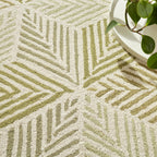 Karari Hand Hooked Wool Rug | Moss