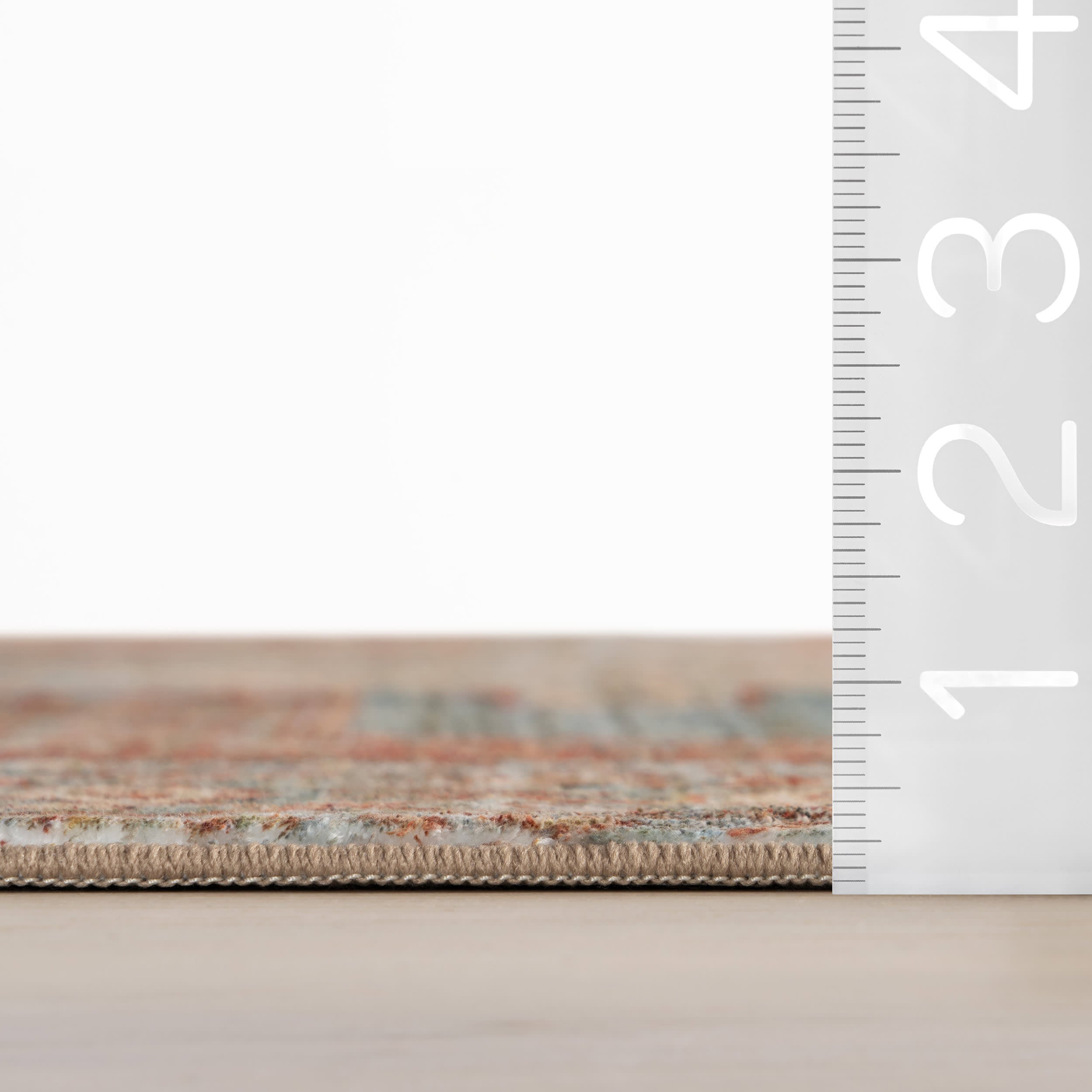 Muril Medallion Washable Rug | Multicolor
