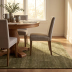 Arrel Speckled Wool-Blend Rug | Verdant Green