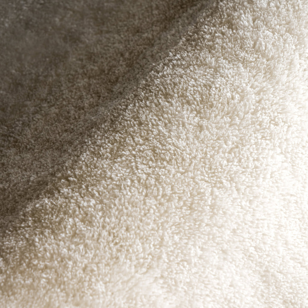 Washable Solid Shag Rug | Off White