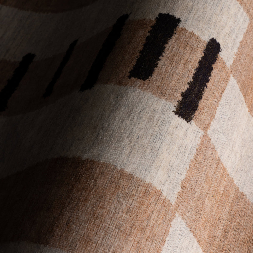 Fexi Bohemian Washable Rug | Natural