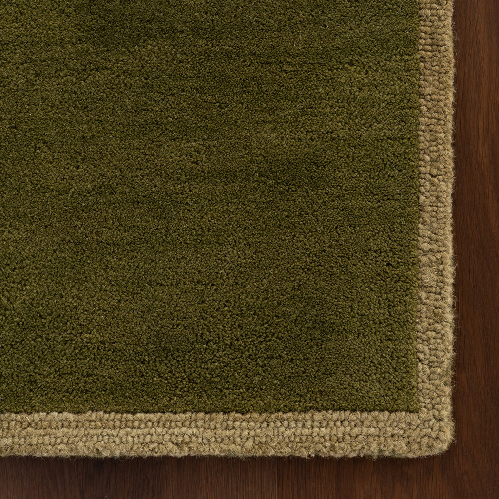 Mira Mid-Century Geometric Rug | Green
