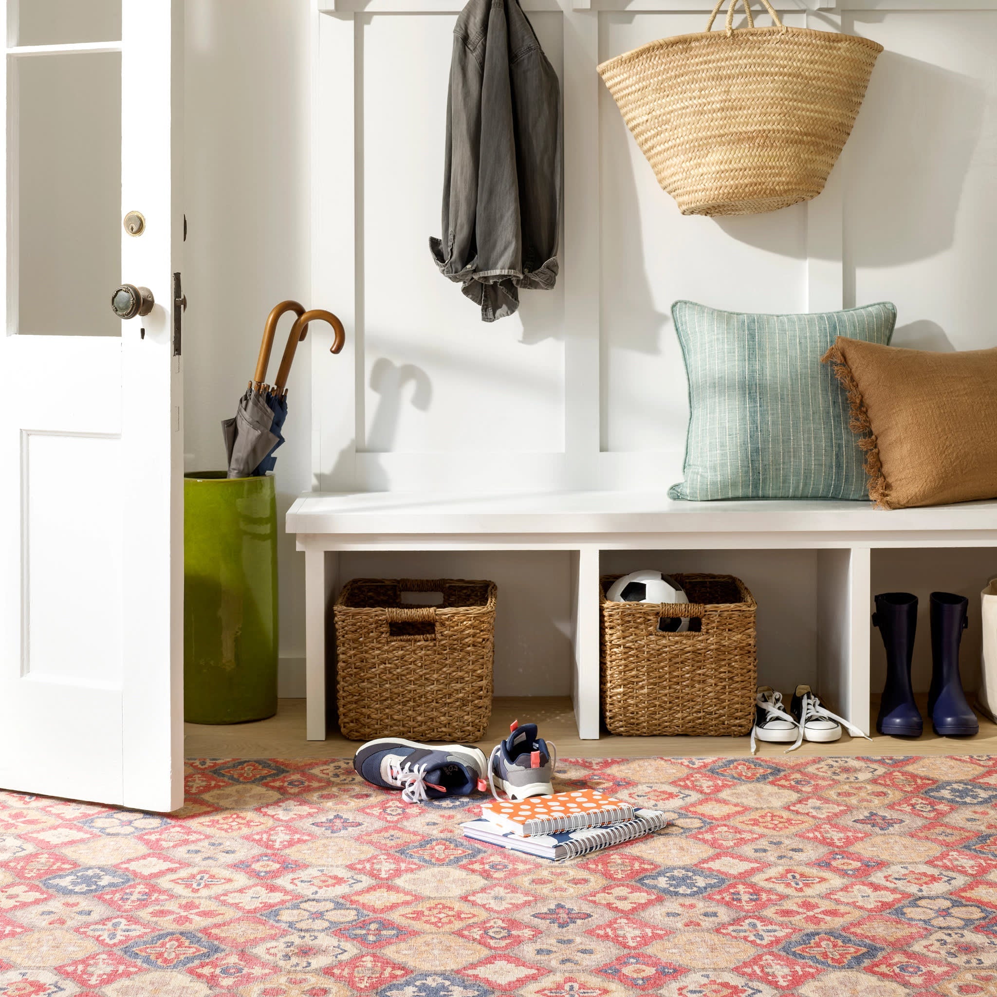 Pali Machine Washable Rug | Multi