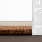 Caligo Mid Century Modern Bordered Rug | Brick