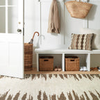 Moss Machine Washable Rug | Russet