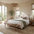 Maela Hand Tuffted Wool Rug | Beige