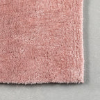 Washable Solid Shag Rug | Pink