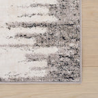 Fauzi Bohemian Washable Rug | Ivory