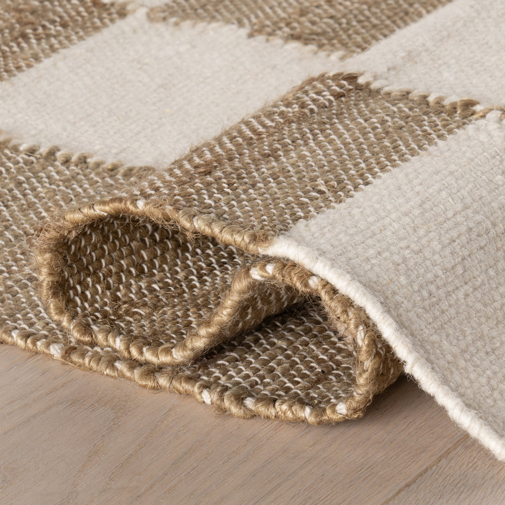 Tierra Jute Modern Farmhouse Rug | Brown