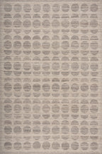 Nouran Modern Geometric Washable Rug | Brown