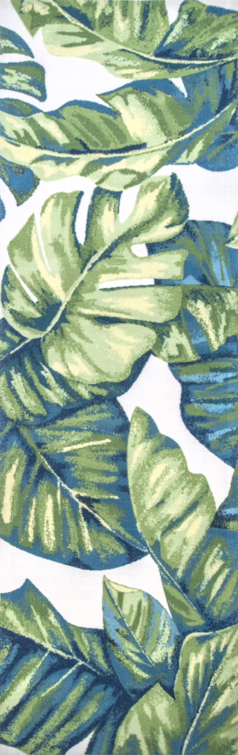 Tropical Foliage Indoor/Outdoor Rug | Green Multicolor Main image