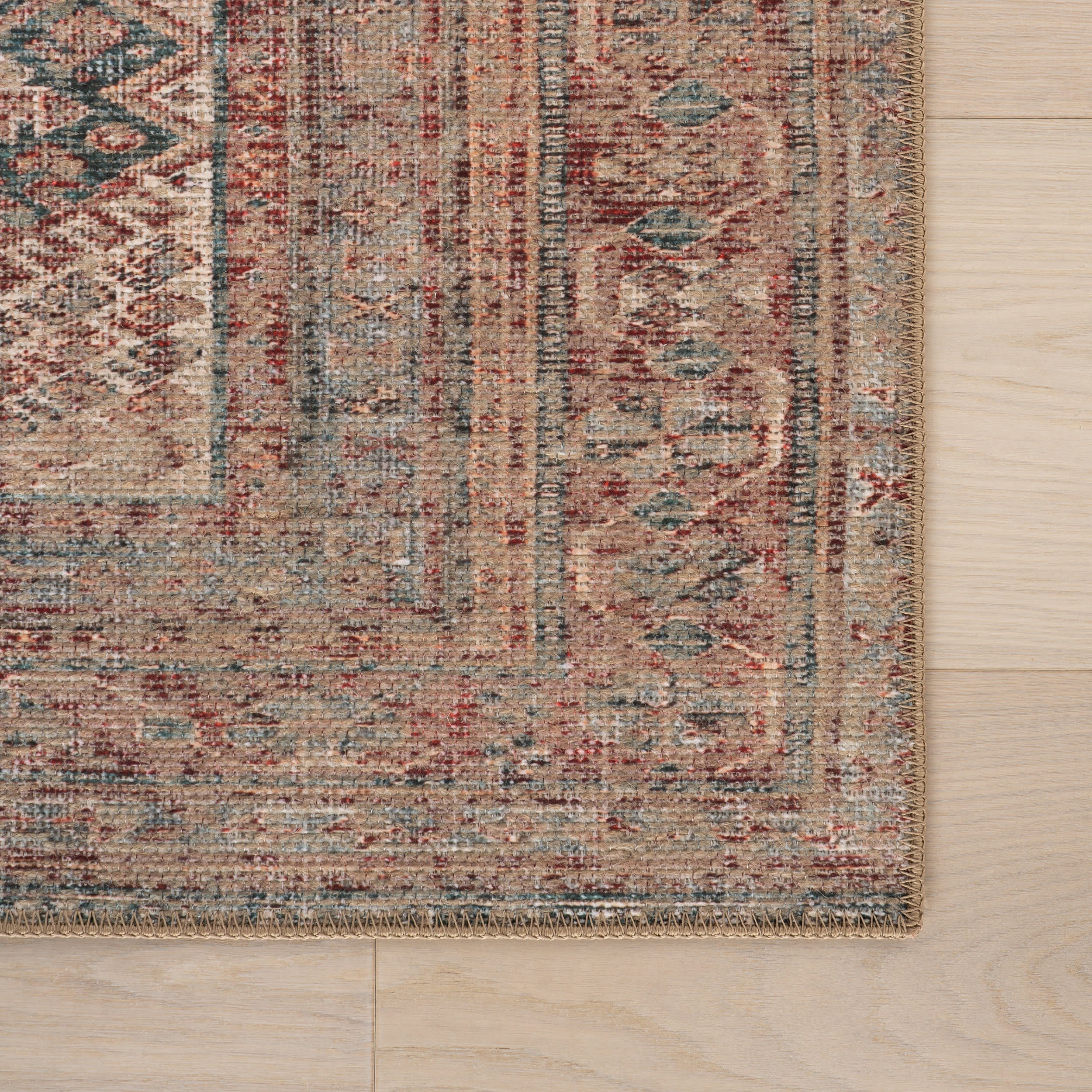 Weda Medallion Rug | Brown