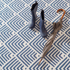 Cleo Machine Washable Rug | Navy