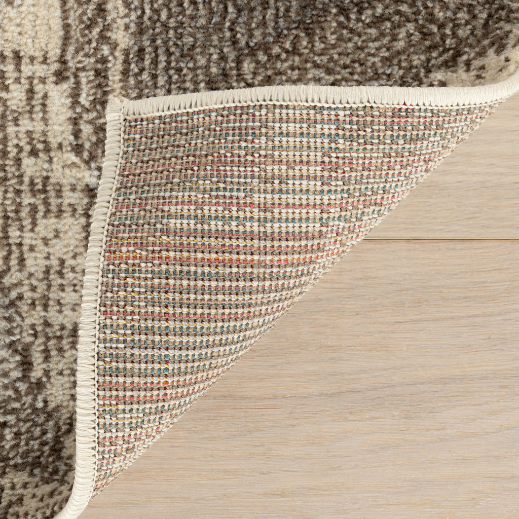 Abstract Floral Rug | Grey