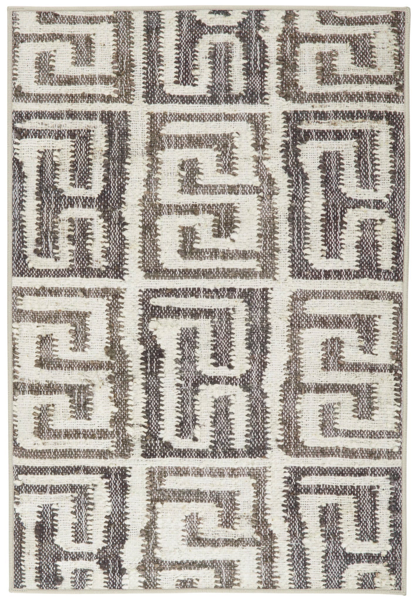 Auricula Machine Washable Rug | Natural Image secondaire du produit