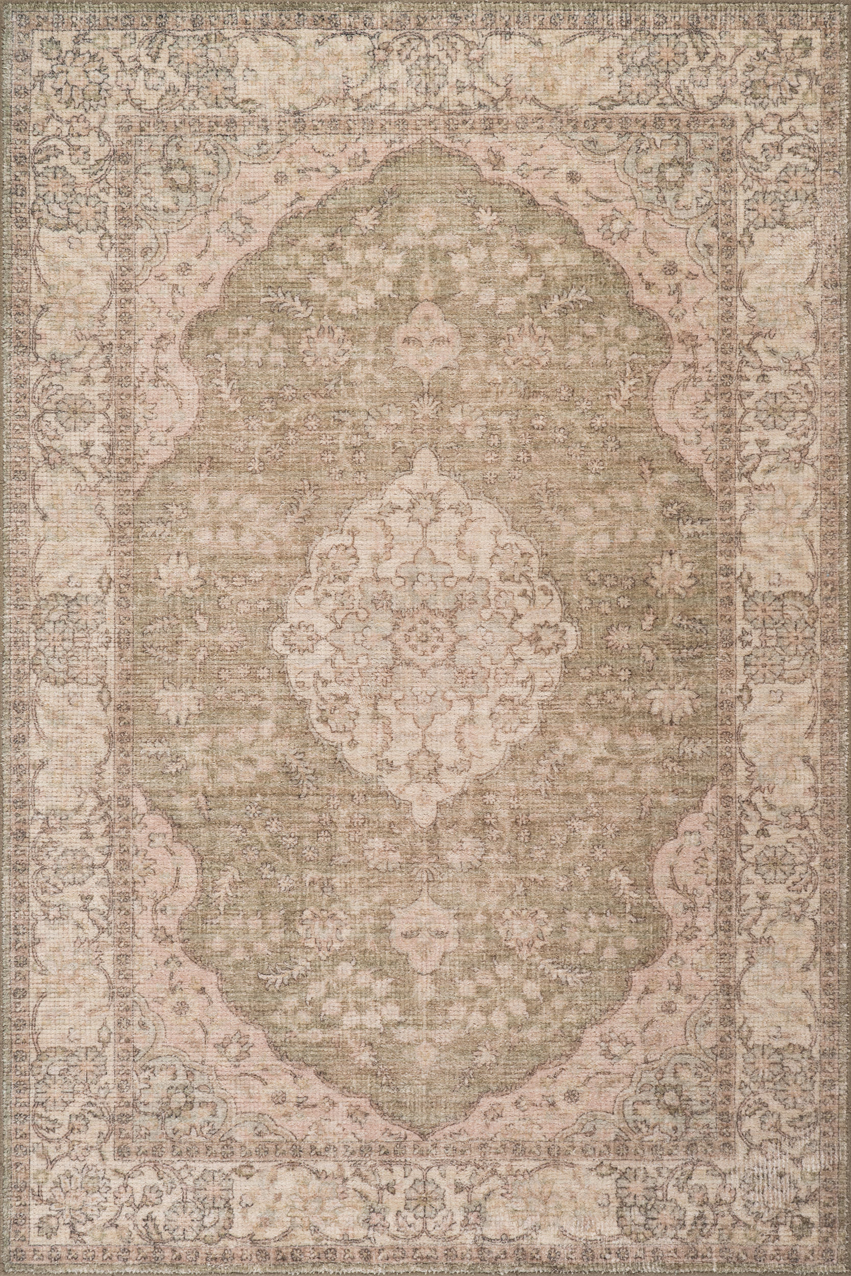 Lazara Hand Loomed Wool Rug | Green Image secondaire du produit