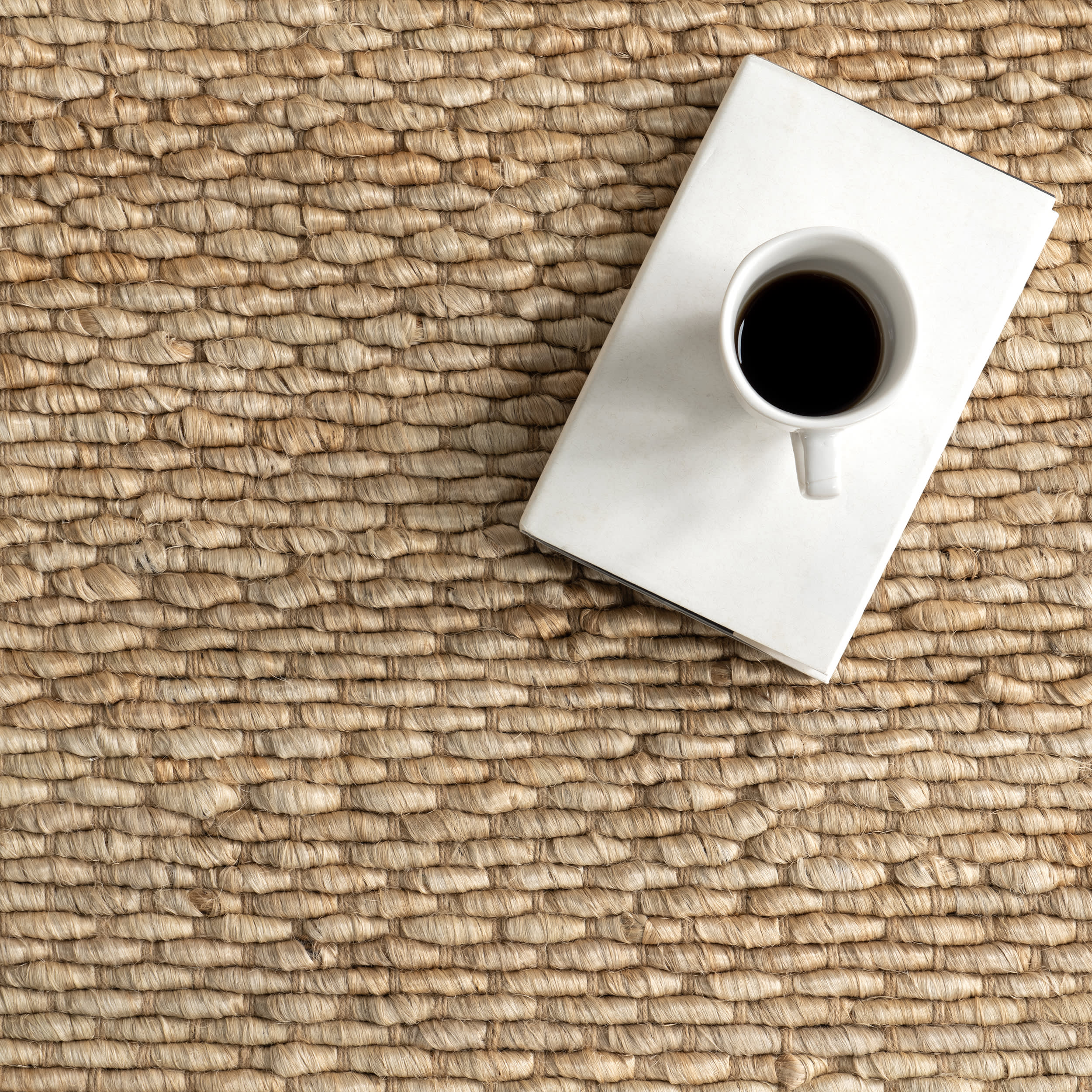 Handspun Jute Rug | Natural