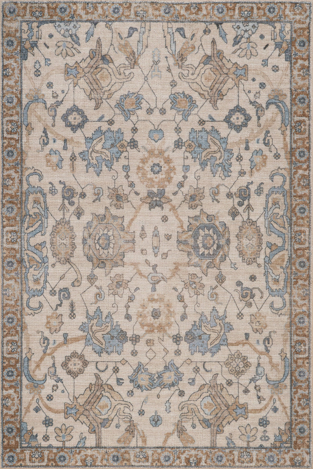 Tavi Hand Loomed Wool Rug | Ivory