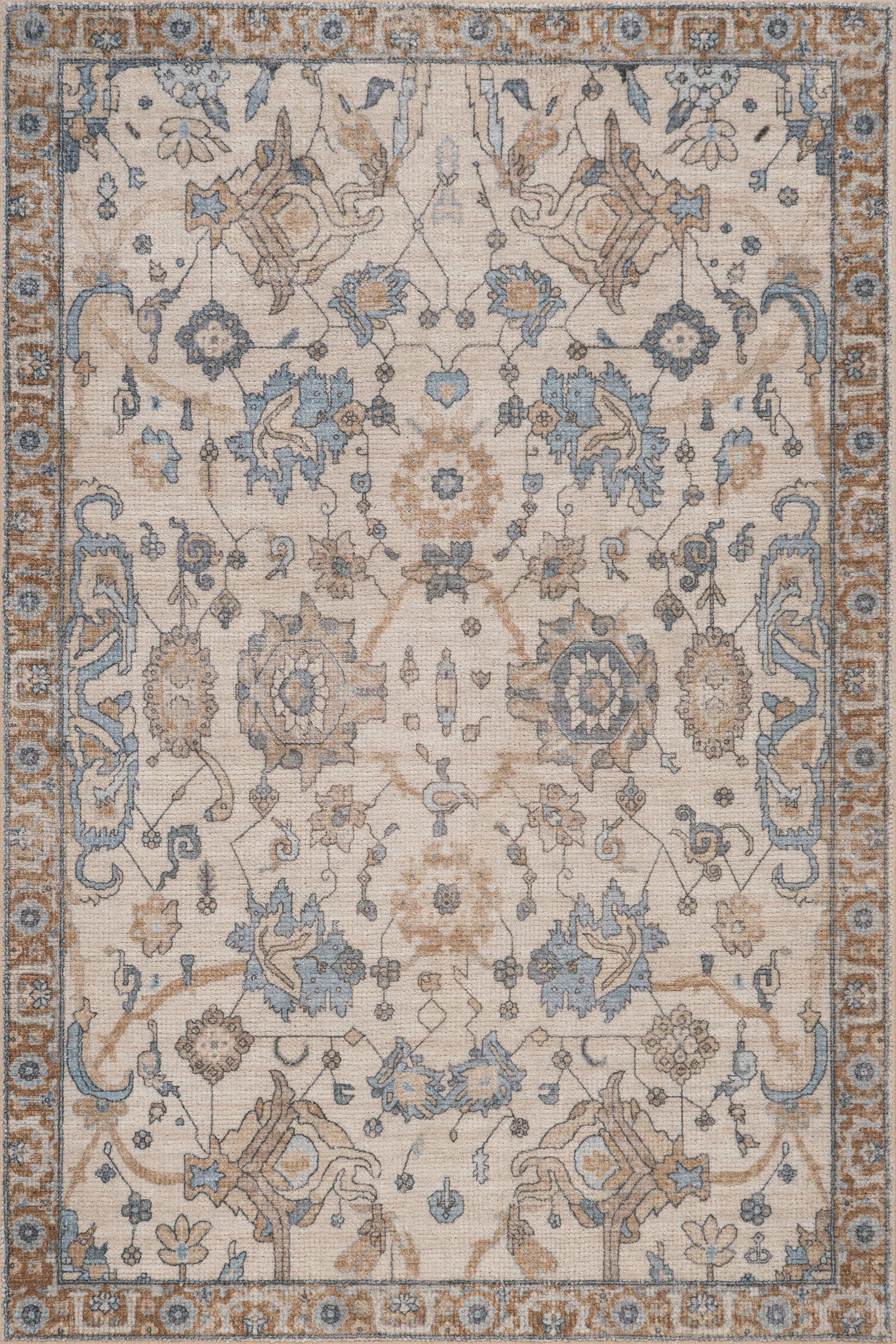 Tavi Hand Loomed Wool Rug | Ivory
