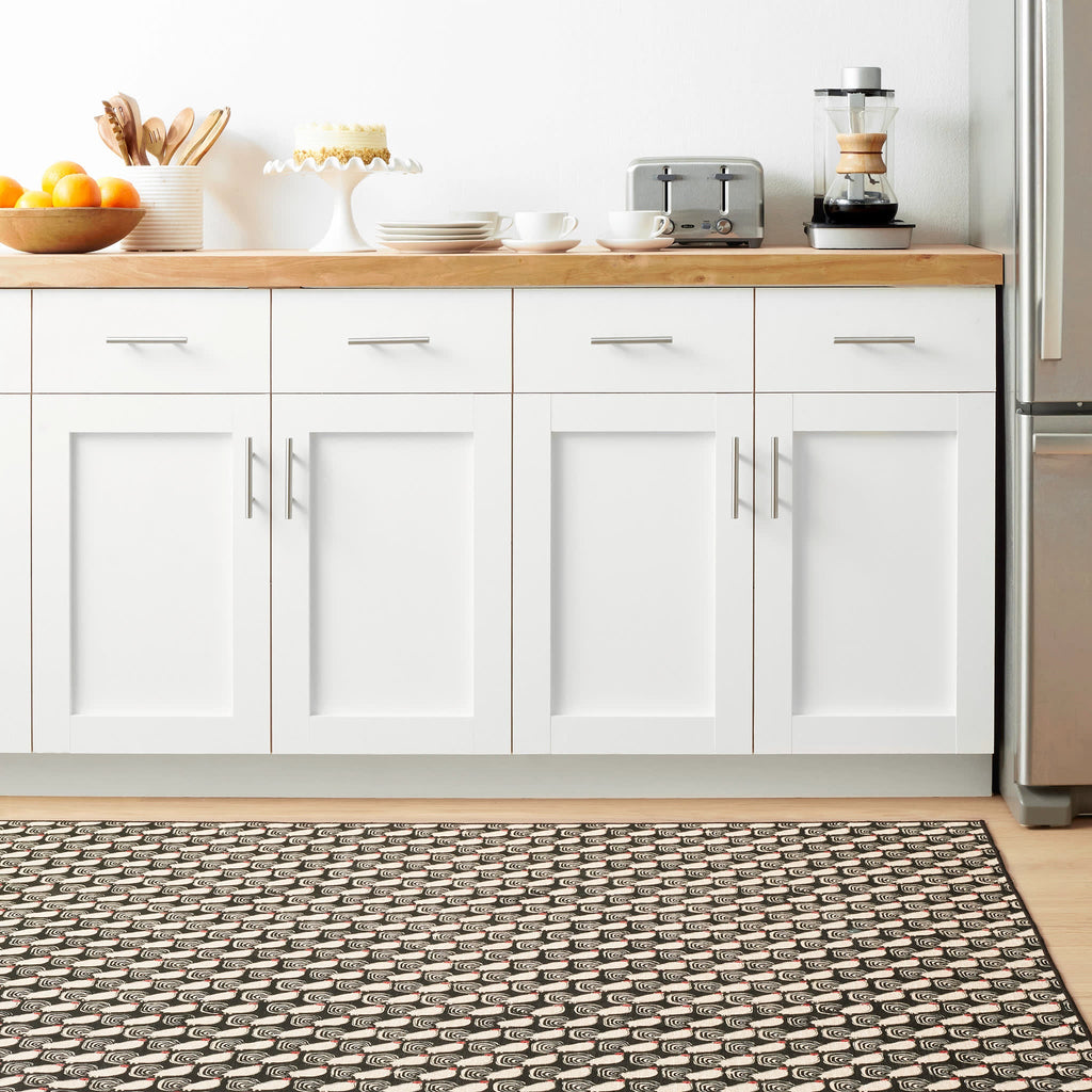Cockadoodledoo Machine Washable Rug | Multi